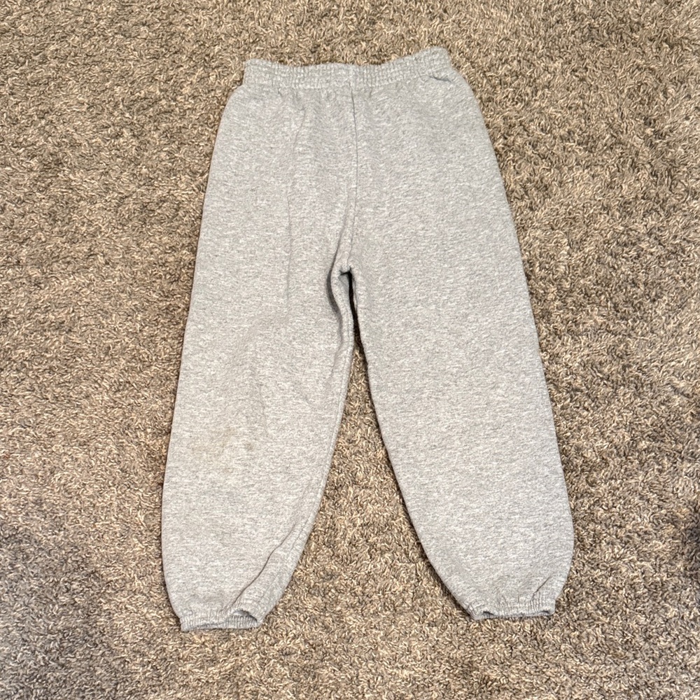 Hanes Kids Light Gray Elastic Waist Sweatpants